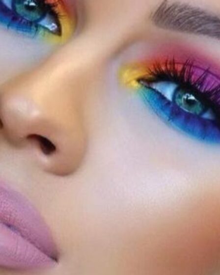 maquillaje neon